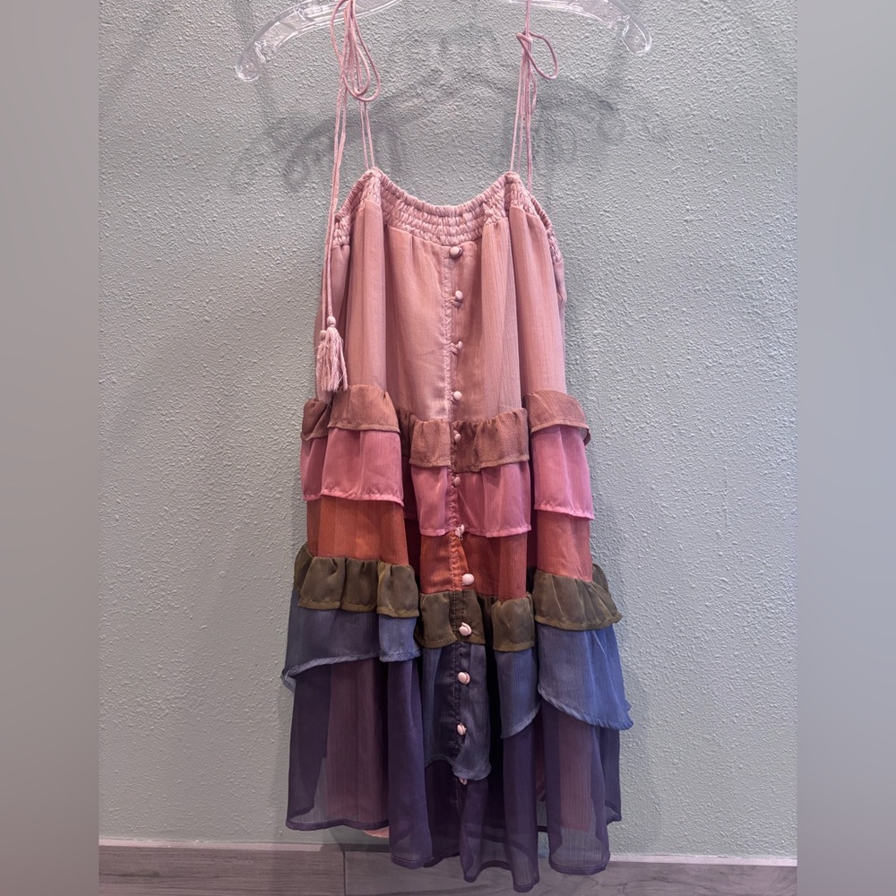 Colorful Storia Flowy Swing Dress - Picture 3 of 7